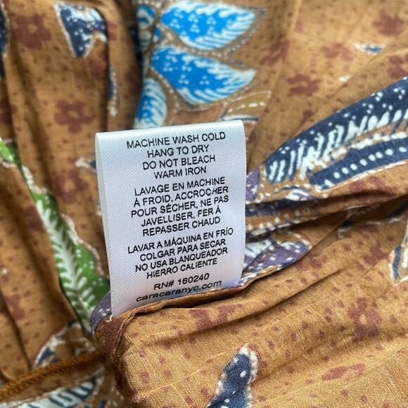 CARA CARA Millbrook Paisley-print Dress In Batik Brown - Picture 13 of 16